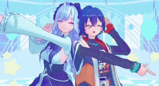 【ゼンゼロMMD】スターリースカイ☆パレード【リン/ビビアン】