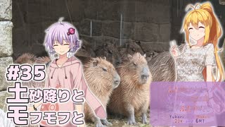 ふたりぐらしのゆかマキ ときどきふたりたび #35「土砂降りとモフモフと」【A.I.Voice2＆CeVIO AI車載】