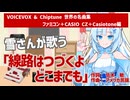 「線路はつづくよどこまでも」をWhiteCUL（雪さん）が歌ってみた【VOICEVOX & Chiptune 世界の名曲集　ファミコン＆CASIO CZ＆Casiotone編】