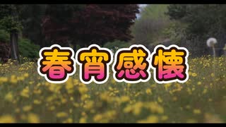 春宵感懐