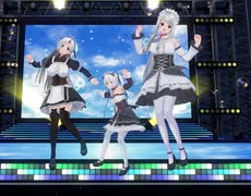 【COM3D2】銀髪メイドで「Blooming∞Dreaming!」