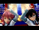 【MMD艦これ】大淀と明石でキスキツネ