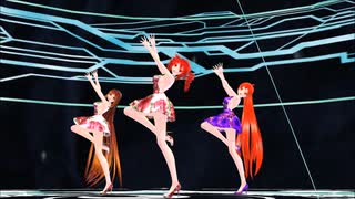 【MMD】君を毀す魔法だよ【重音テト　波音リツ】
