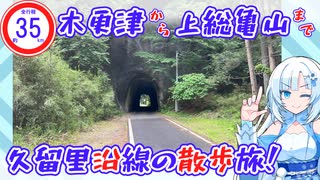 【千葉県】久留里沿線と南房総の素掘りトンネル巡り散歩旅【沿線約35km】