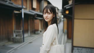「ネオ京都迷子のお嬢様搜索執事」MV AI生成動画