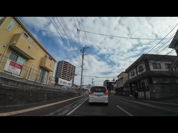 宮城県　大崎市　長者原ＩＣから仙台方面へ　33　完　旭ヶ丘駅付近、四条通付近　マツダ２車載　2024　1109
