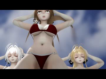 【MMD】いすゞ三姉妹で夕景イエスタデイ【甘城ブリリアントパーク】