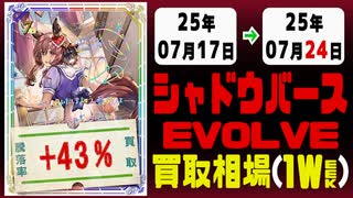 シャドバ 買取相場《138枚/週》｜07月17日～07月24日 ＜200円以上騰落＞  #シャドウバース #EVOLVE #新たなる創世