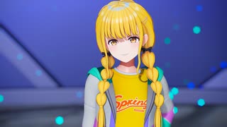 【MMD 学園アイドルマスター】《Kotone Fujita (藤田ことね)》~《ILLIT (아일릿) '빌려온 고양이 (Do the Dance)》