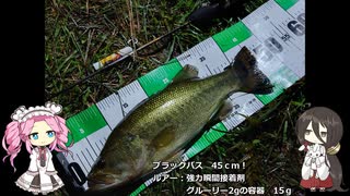 夏休みの工作気分で作るブラックバスのトップウォータールアー【VOICEROIDフィッシング】四国めたんと中国うさぎ