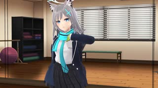 【ブルーアーカイブ/Blue archive  MMD】シロコでハッピーシンセサイザ