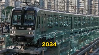 電車の進化 | 1800年〜2400年　（The Evolution of Japanese Trains | 1800-2400）