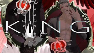 【ジャンル混合MMD】KING【MMDワンピ／MMD銀魂】ゾロ・土方さん