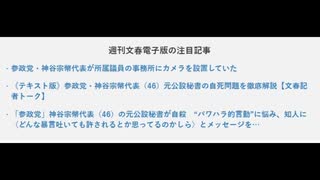 参政党の闇の話
