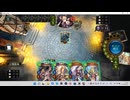 【シャドウバース／女性カード中心／独自ルール・ハイランダー】No.1999 アンリミ版・セリーナ ビショップ【ソロプレー・対ＡＩ戦{ルナ-ラスワﾈｸﾛ／ＥＡＡ}／１試合、負け】