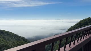 福島県　磐梯吾妻スカイライン2　不動沢橋　雲海模様　2025　0719