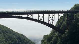 福島県　磐梯吾妻スカイライン3　不動沢橋　雲海模様　2025　0719