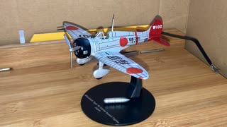 Unboxing DeAgostini Type 96 carrier fighter A5M4 IMPERIAL JAPANESE NAVY デアゴスティーニ　日本海軍　九六式艦上戦闘機　1/72