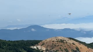 福島県　浄土平3　吾妻小富士からの展望　遠くの山　2025　0719