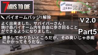 【7Days to Die】ゾンビが滅多に走らない世界でpart5【ヒメミコ】