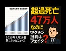 ◆超過死亡47万人なのにワクチン批判はフェイク！？