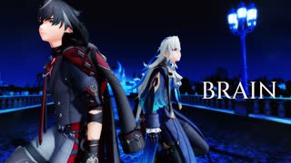 【原神MMD/Genshin Impact】BRAIN【リオセスリ/ヌヴィレット】