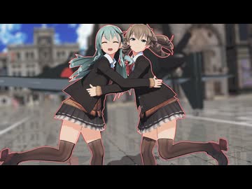 【MMD艦これ】すずくまで「バブリン - HIMEHINA_- Bubblin」【鈴谷・熊野】