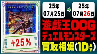 遊戯王 買取相場《76枚/1日》｜07月25日～07月26日 ＜20円以上騰落＞ #遊戯王OCG #デュエリストアドバンス #黒魔導HERO御巫