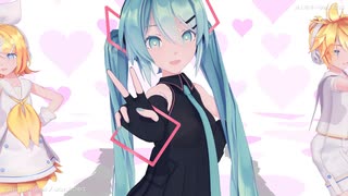 【MMDカメラ配布】Watch me!／Sour式ミク・リン・レン【ウィッチウォッチOP】