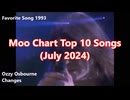 Moo Chart Top 10 Songs (July 2025)