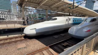 ディズニー新幹線＆新車 N700S系 2次車 J51編成 東京駅