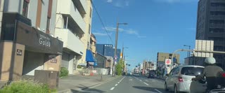 京橋　大阪城　鶴橋　天王寺　車載　移動