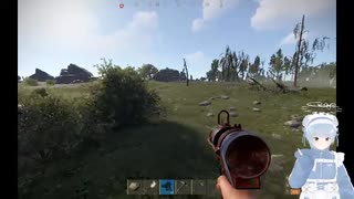 【#ニコ生Vラス（Rust）その１】ニコおじ、Rustの大地に立つ。
