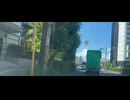 京橋　大阪城　鶴橋　天王寺　車載　移動