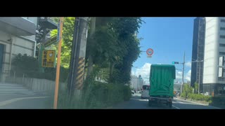 京橋　大阪城　鶴橋　天王寺　車載　移動