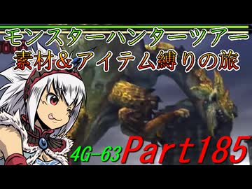 【ゆっくりモンハン】モンスターハンターツアー素材＆アイテム縛りの旅　part185【MH4G】