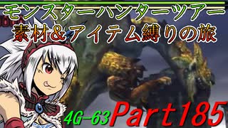【ゆっくりモンハン】モンスターハンターツアー素材＆アイテム縛りの旅　part185【MH4G】