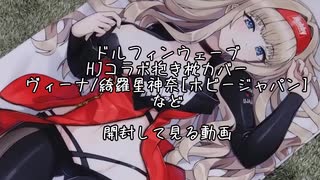 【ドルフィンウェーブ】ヴィーナさんの”HJコラボ抱き枕カバー・他”をいろいろ開封して見る動画【VOICEPEAK】