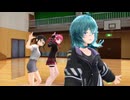 【MMD】広々とした体育館で群青するキシトリさん