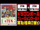 ドラゴンボールフュージョンワールド 買取相場《119枚/週》｜07月19日～07月26日 ＜200円以上騰落＞ #ドラゴンボール #MANGABOOSTER01