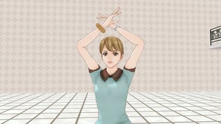 モエチャッカファイアをカリーナちゃんに踊ってもらった