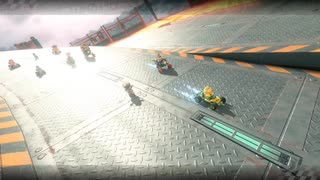 [マリオカートワールド]サメがマリオカートワールドでレーシング　パート4