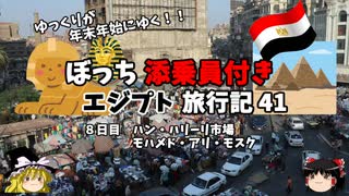【ゆっくり】エジプト旅行記　41　ハン・ハリーリ市場とモハメドアリモスク