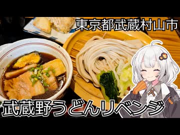 【車載】武蔵村山で武蔵野うどんを堪能ドライブ【東京のグルメ】