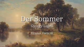 【SynthVクラシック】夏 (Der Sommer)/ ジェルジ・リゲティ (György Ligeti)【Eleanor Forte AI】