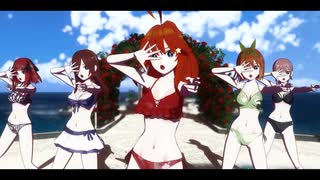 【MMD】中野さんちの五つ子で『一騎当千』【五等分の花嫁】