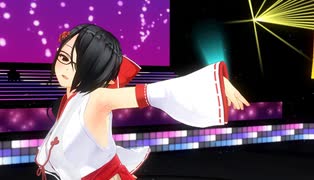 【COM3D2】黒髪眼鏡エルフ巫女メイドさんで｢scarlet leap｣