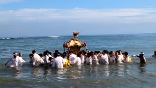 白糠厳島神社例大祭　海中神輿　2025