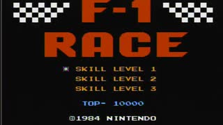 ファミコン｜もしも『F1レース』にBGMがあったら