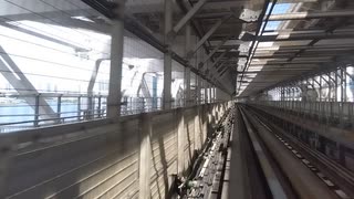 ゆりかもめ(新橋→台場)前面展望